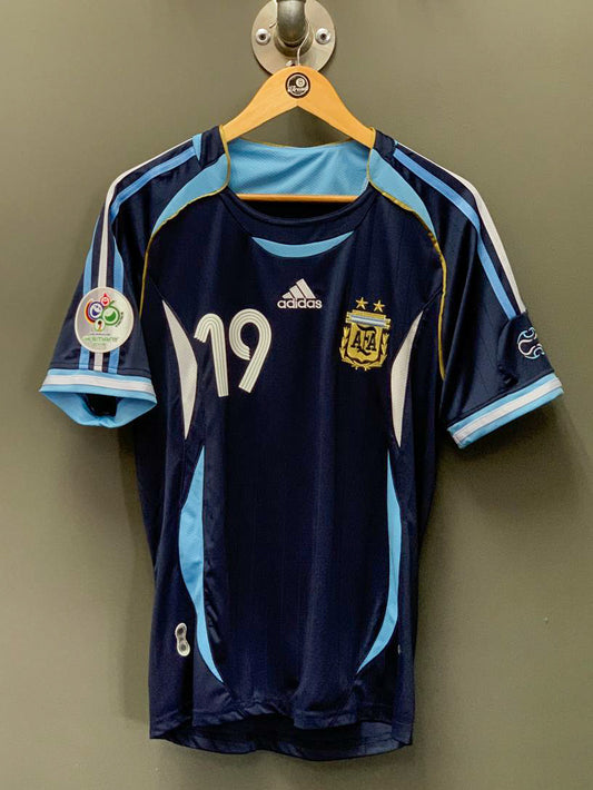 Argentina 2006 World Cup "Messi" Adidas Retro Football Jersey