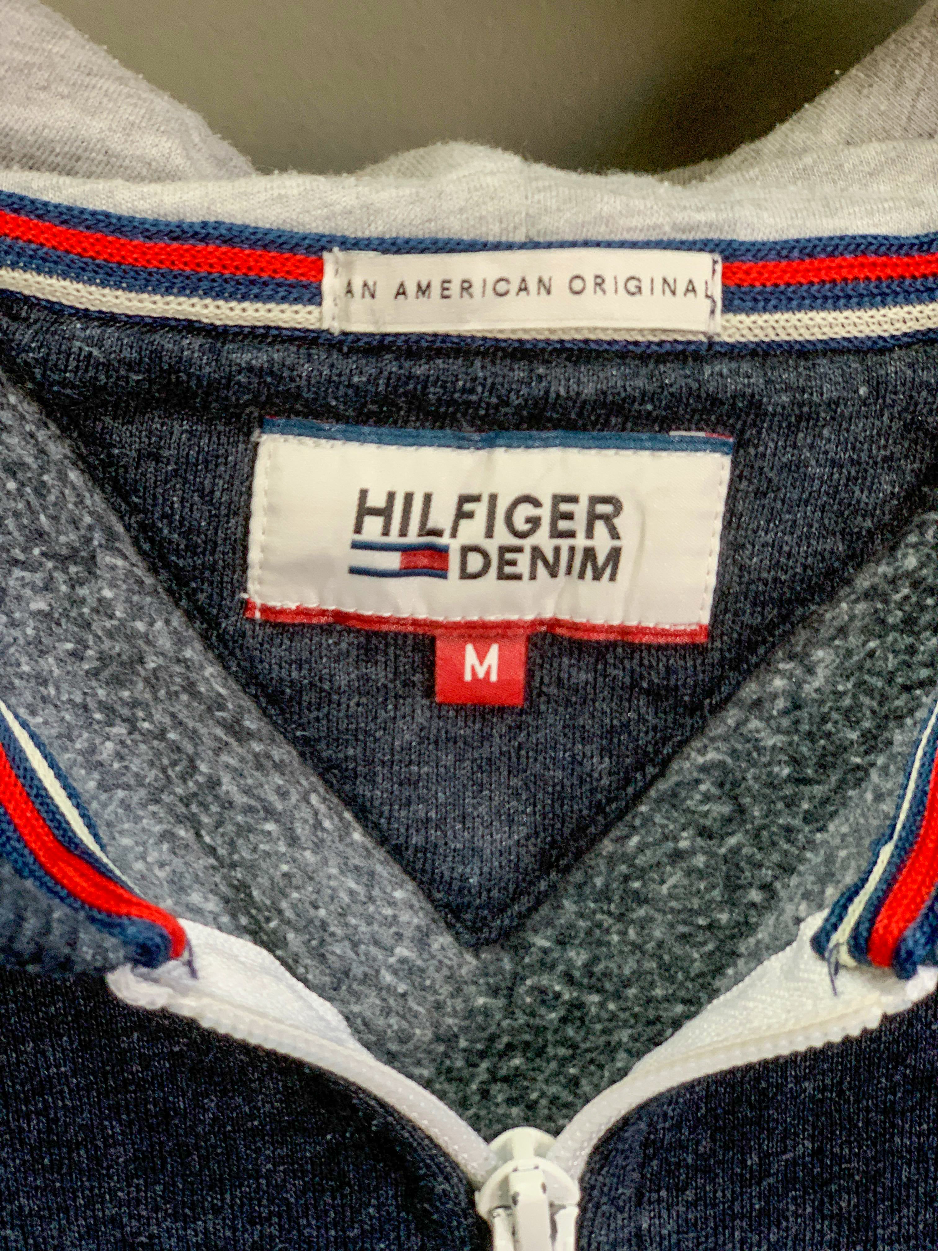 Tommy Hilfiger Small Logo Zip Hoodie - Medium