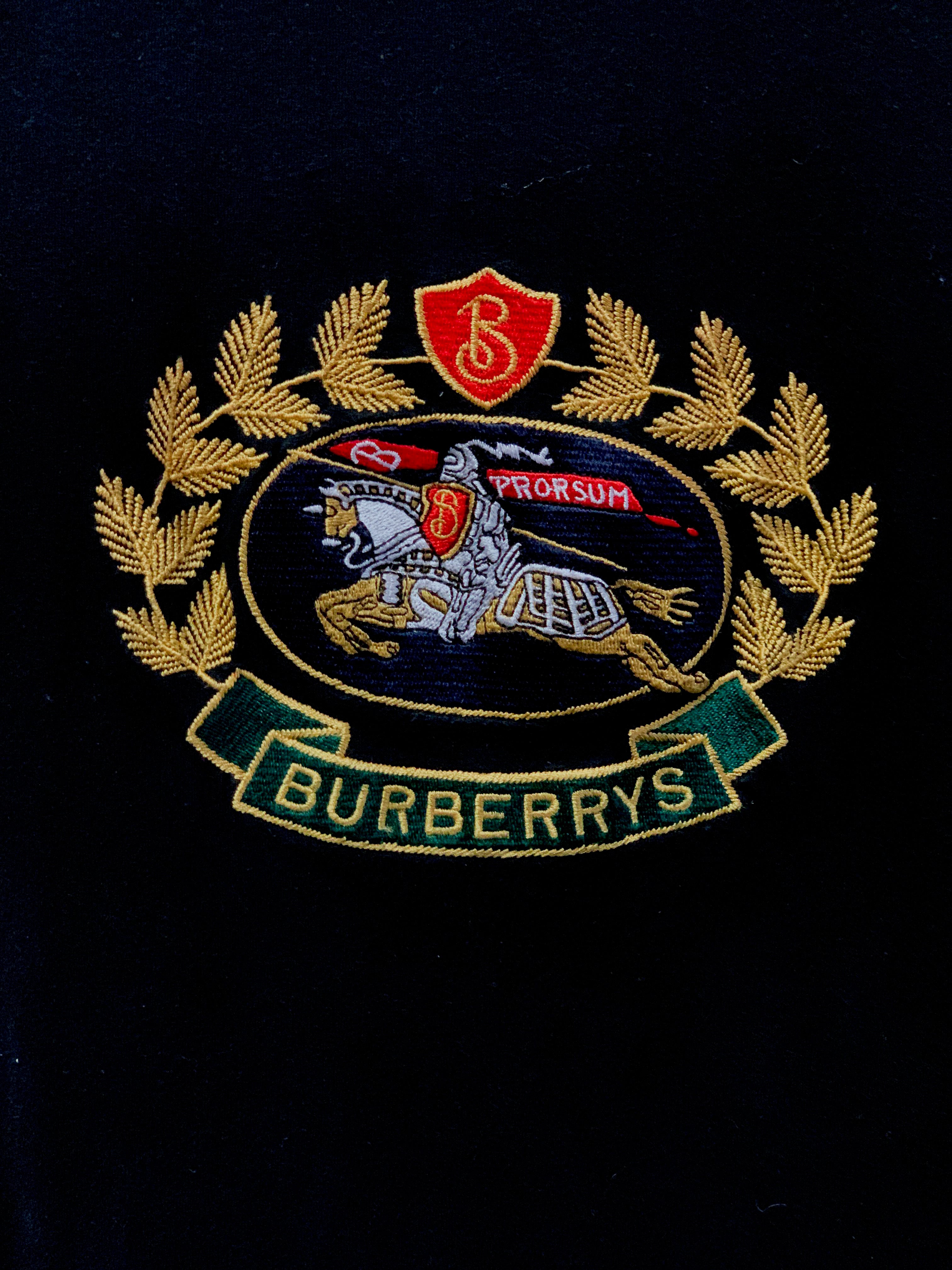 Burberry Knight Embriodered Tee - Large