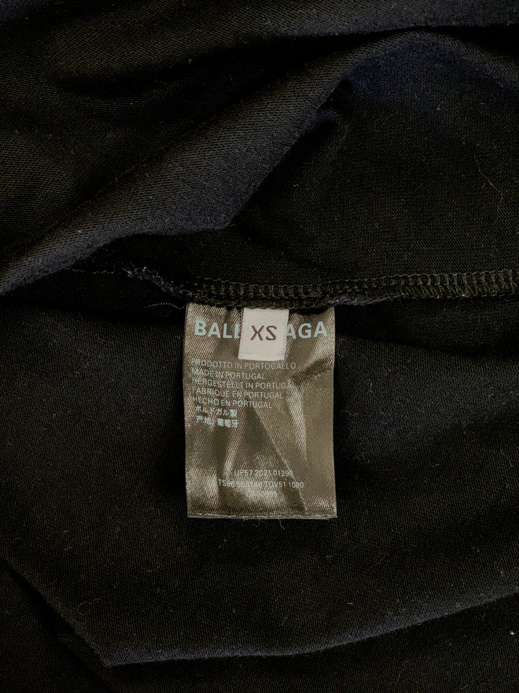 Balenciaga Chest Tag Tee - Small