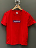 Supreme Embriodered Box Logo Tee - Extra Small