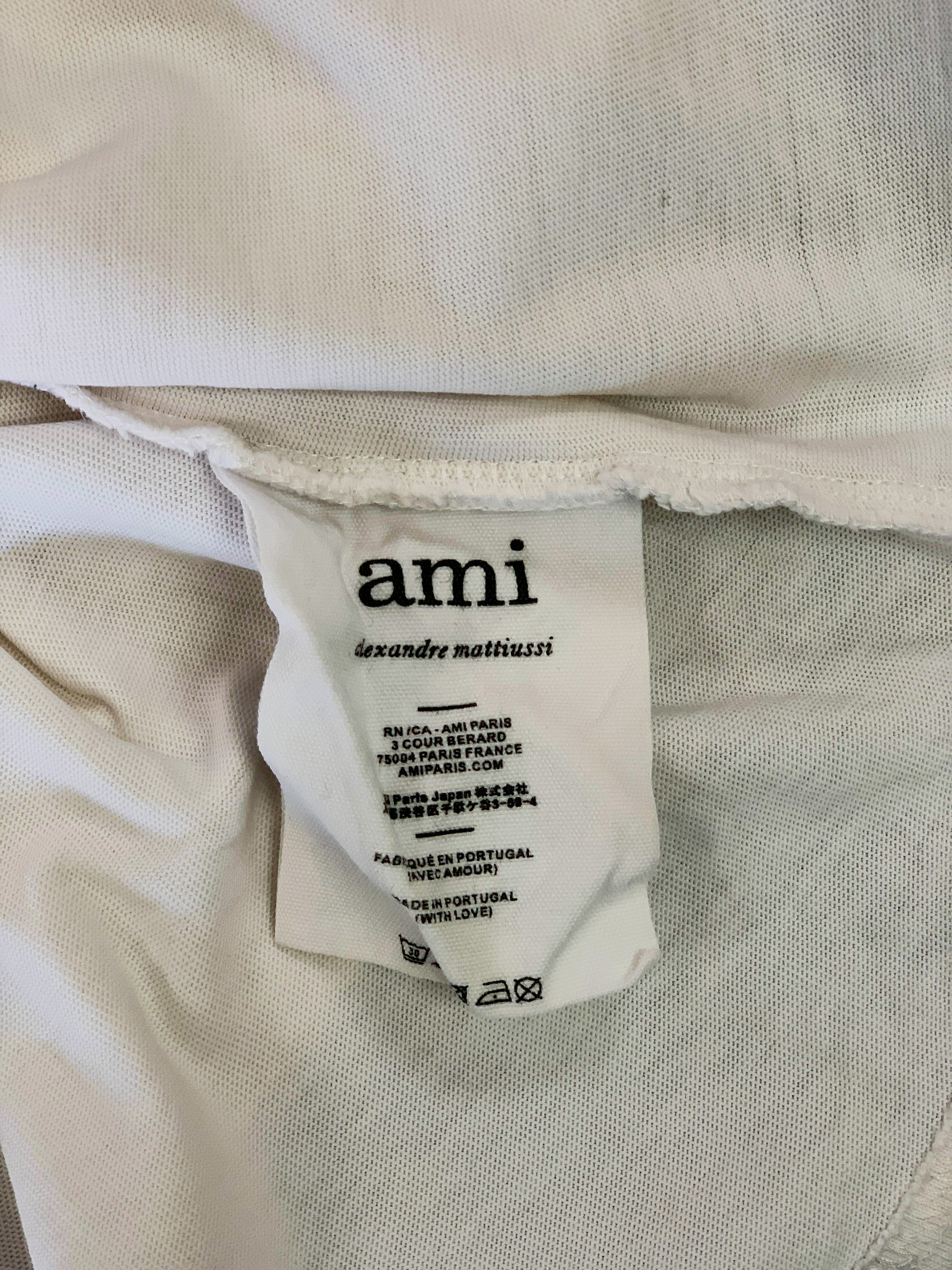 Ami Big Chest Logo Tee - Extra Large