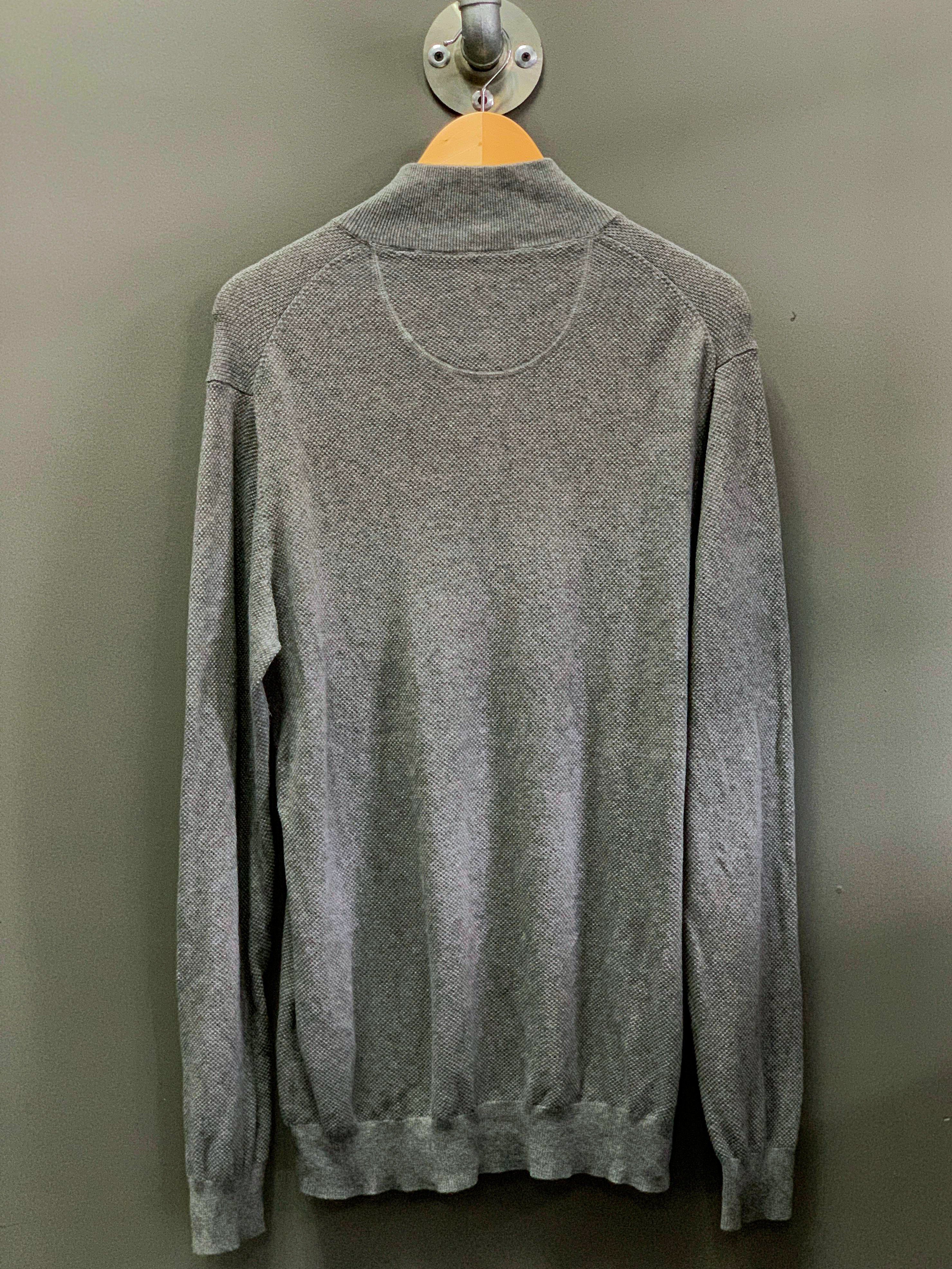 Gant 1/4 Zip Knit Jersey - Fits Large