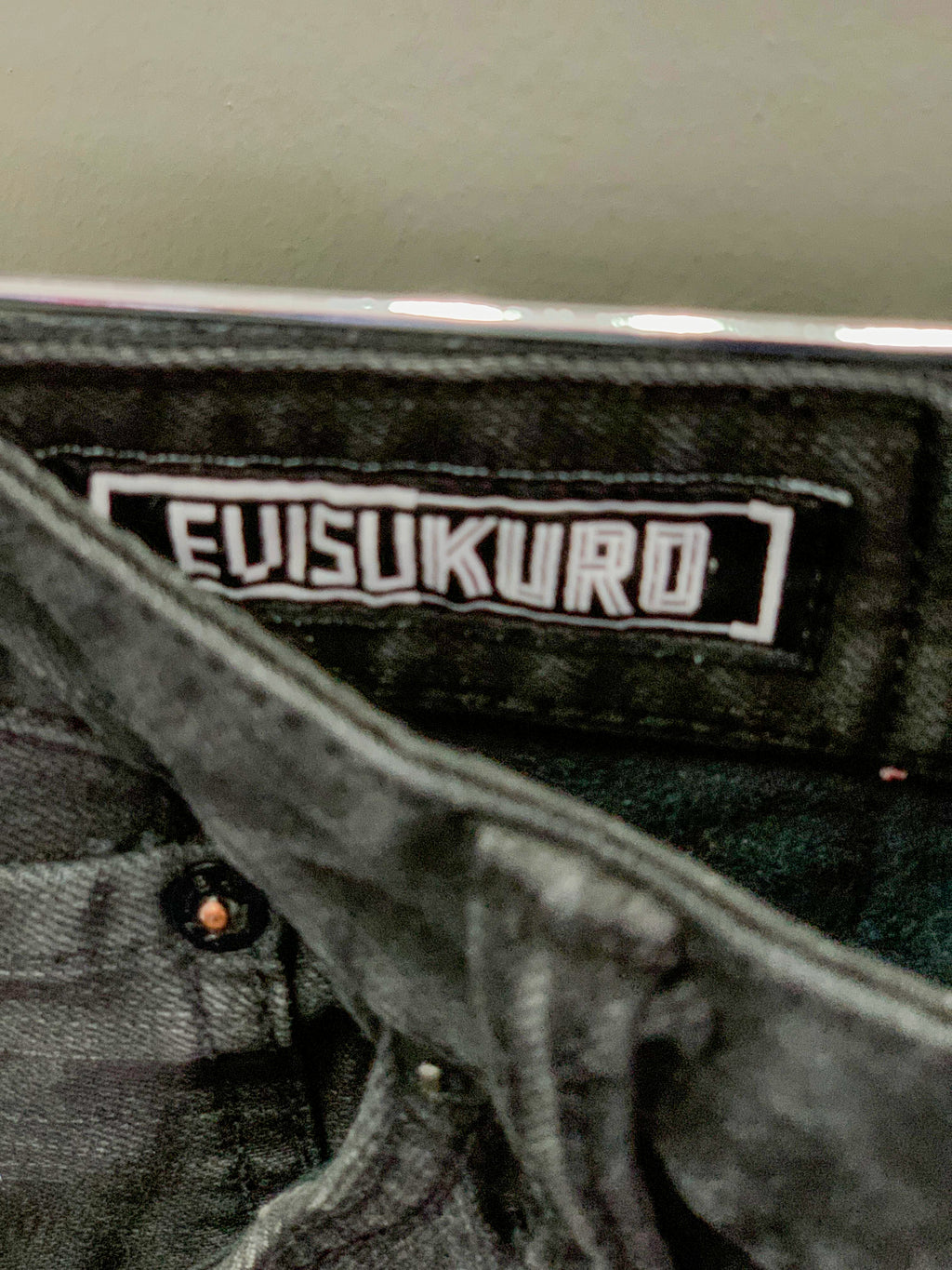 Evisu Kuro Japan Skinny Denim Jeans - Size 30 (Small)