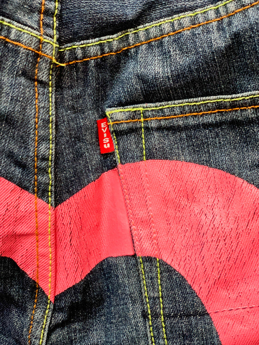 Evisu Japan Demin Jeans - 34 (Large)