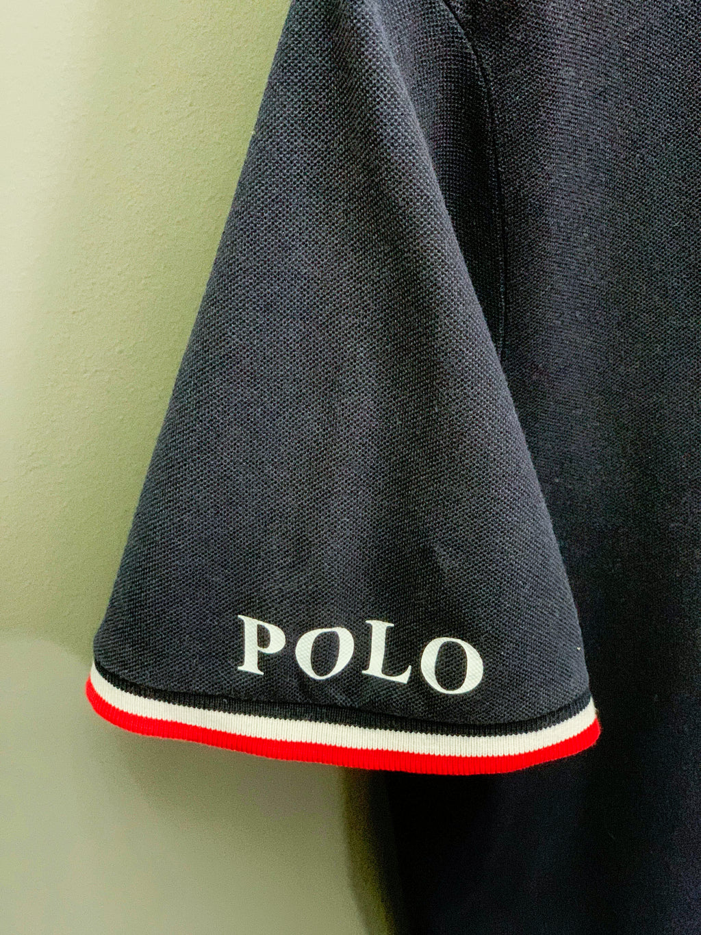 Polo Ralph Lauren Polo Sleeve Spellout Golfer - Large