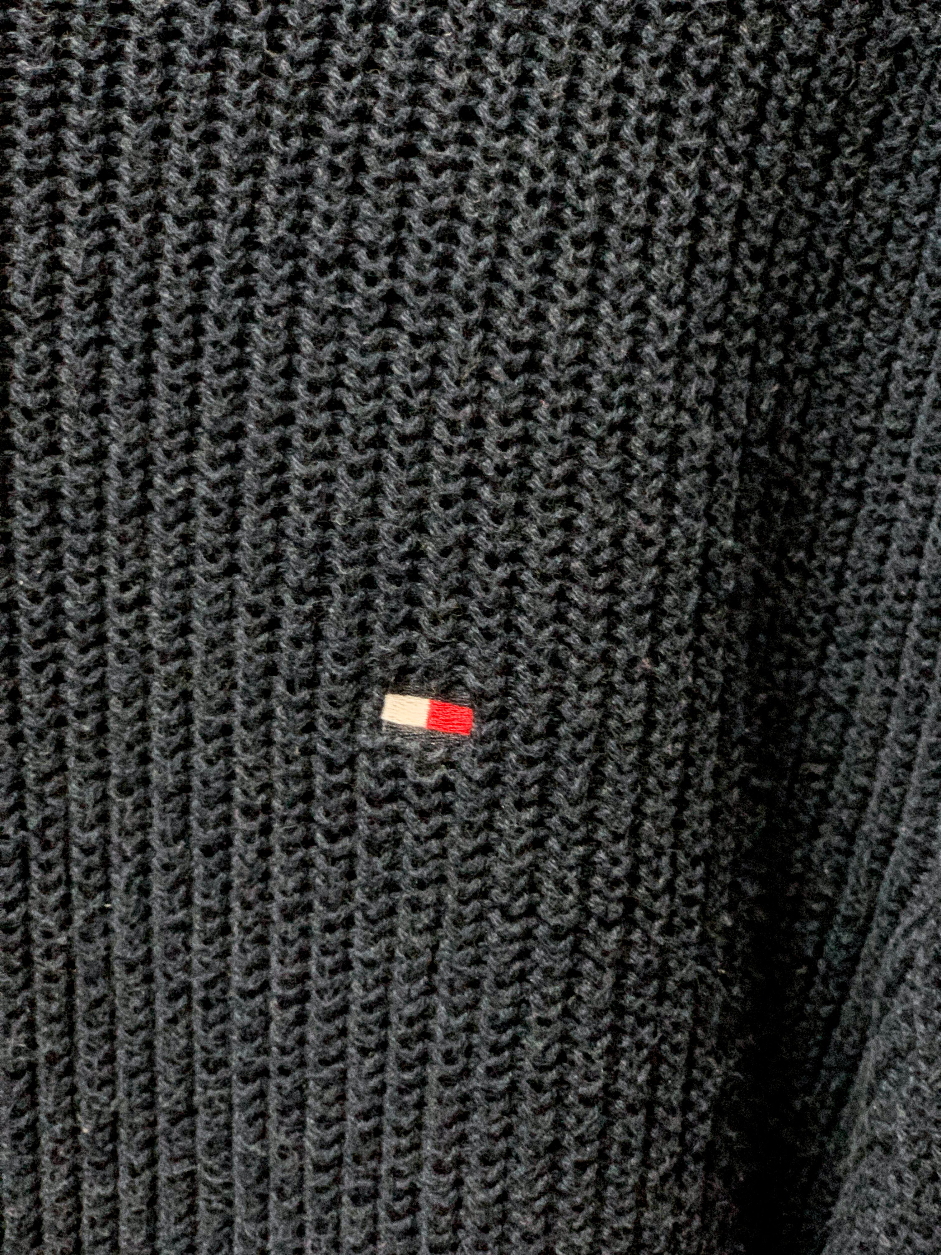Tommy Hilfiger 1/4 Zip Knit Jersey - Medium