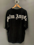 Palm Angels Collar Print Tee - Large