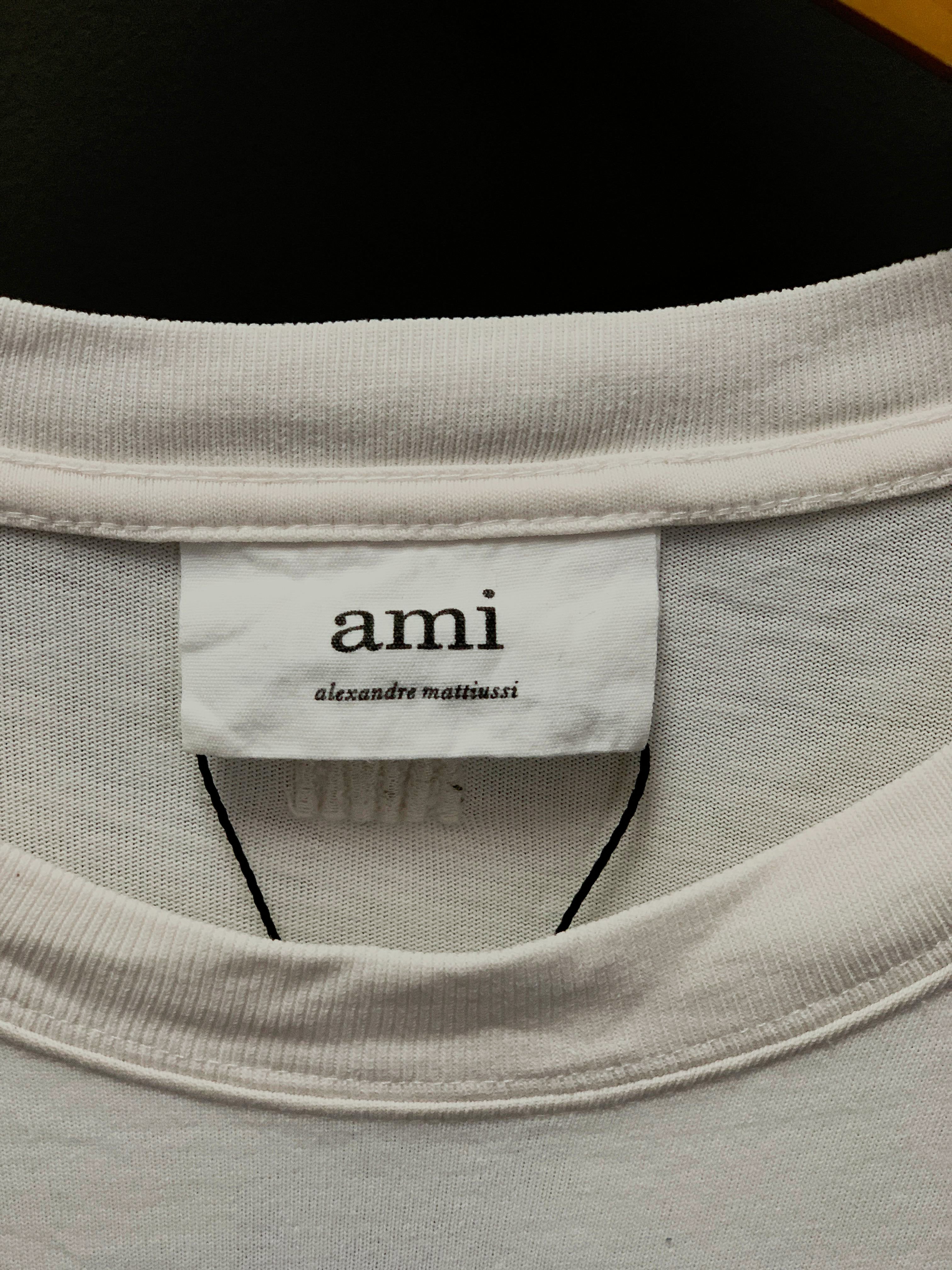 Ami Big Chest Logo Tee - Extra Large