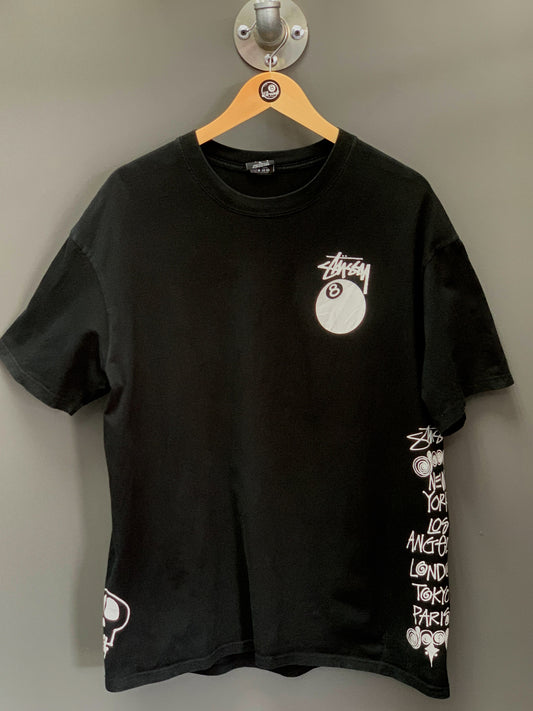 Stüssy 8Ball Graphic Tee - Large