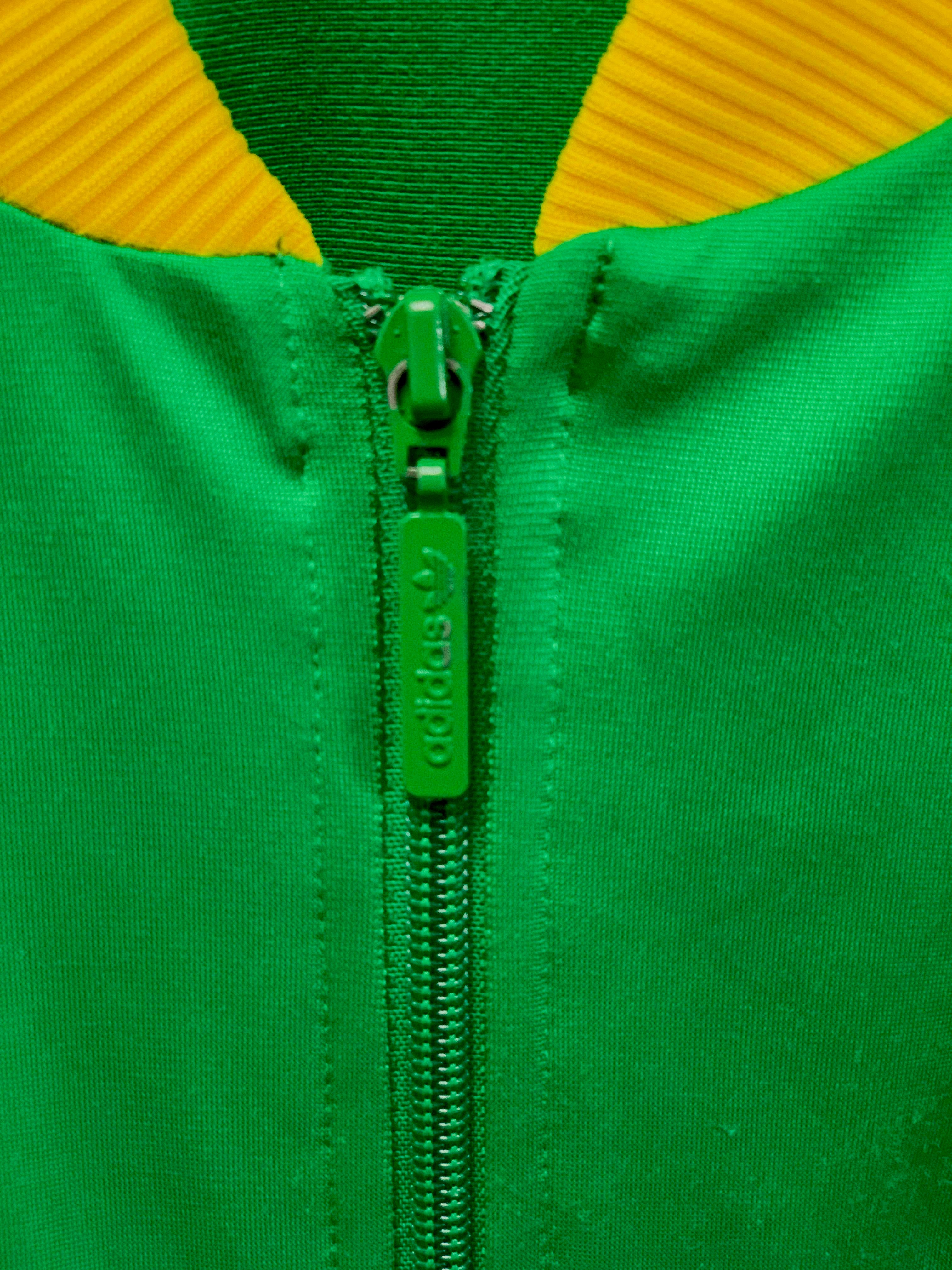 Brazil Adidas Trefoil Track Jacket - Small
