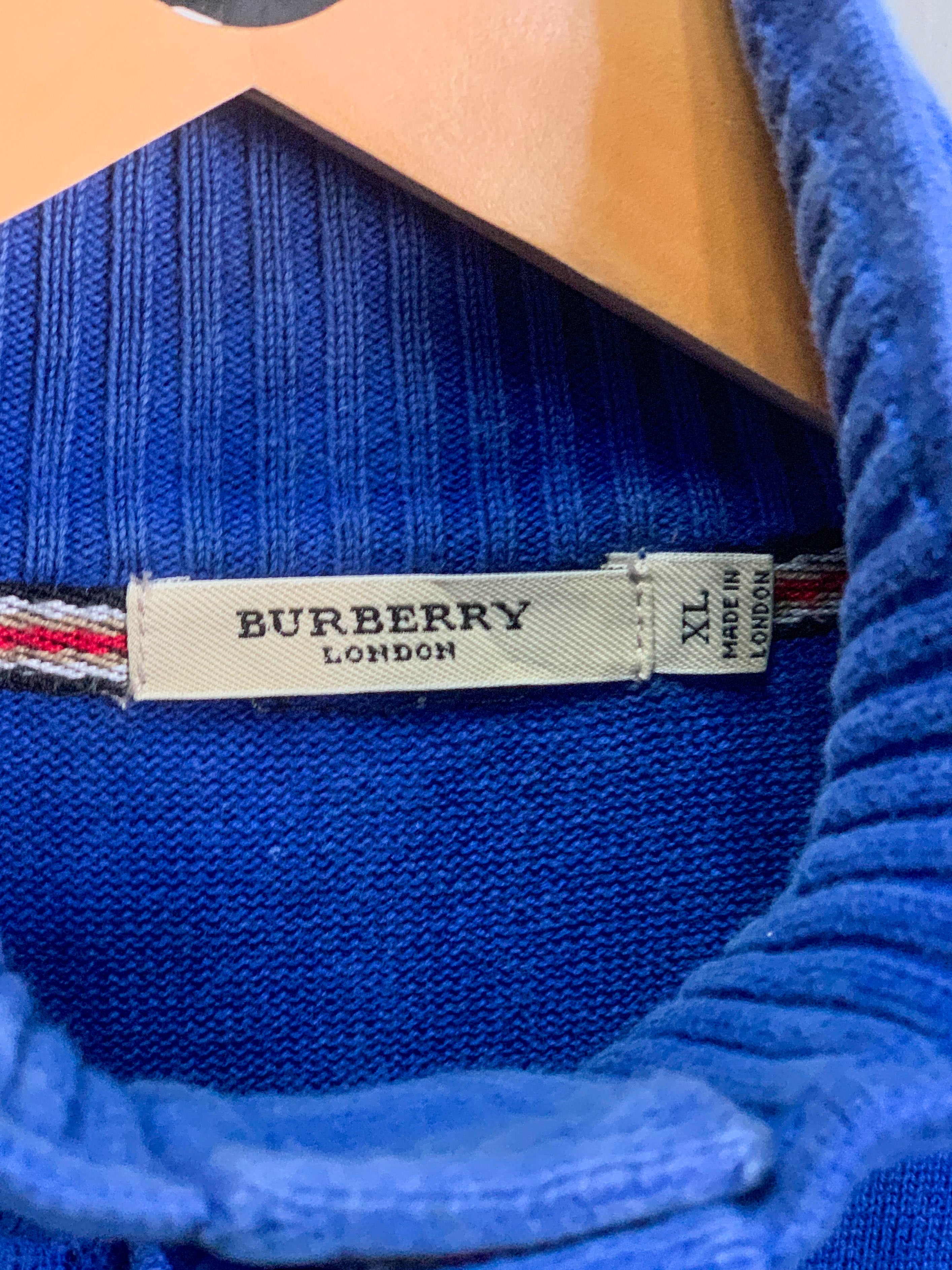 Burberry Snap 1/4 Zip - Small