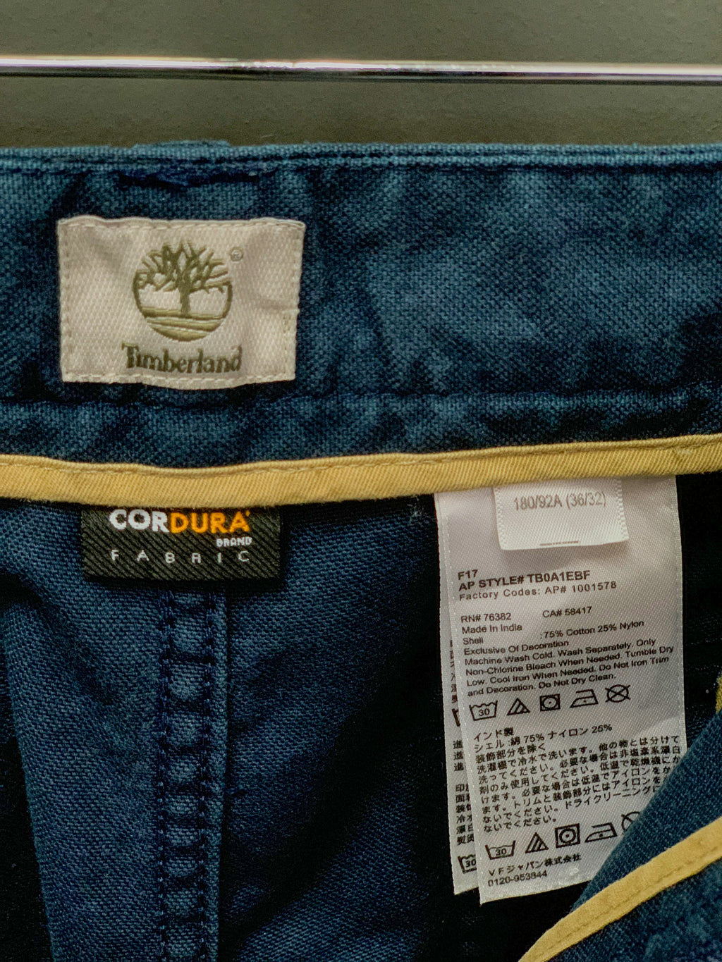 Timberland Canvas Pant - 36 (Extra Large)