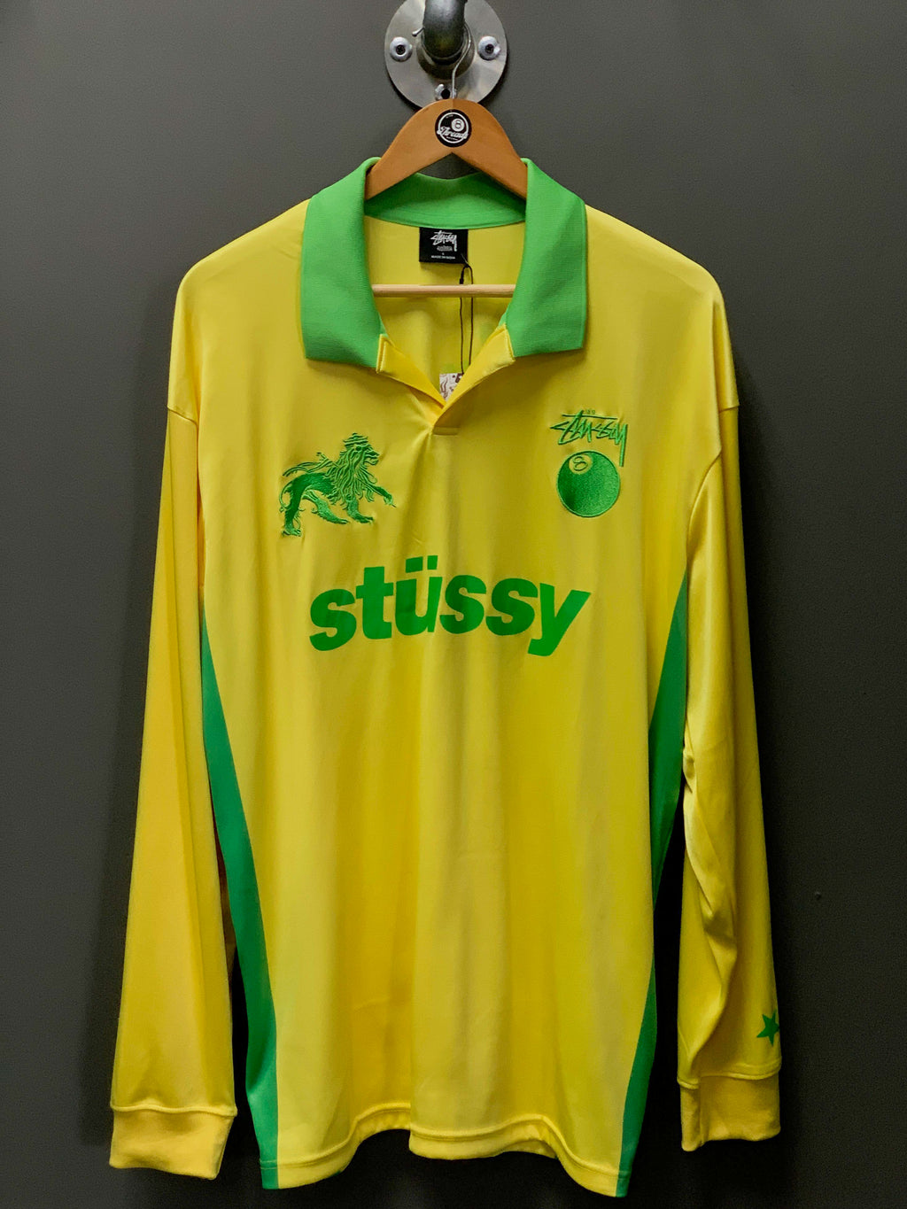 Stüssy Rasta Football Jersey - Large