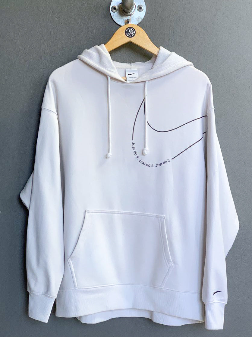 Nike Just Do It Big Swoosh Hoodie - Medium