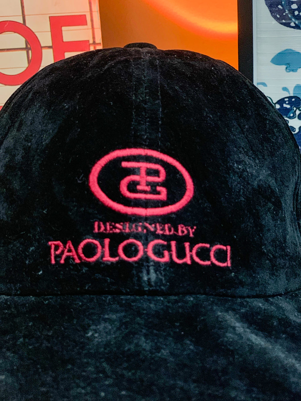 Paolo Gucci Suede Cap