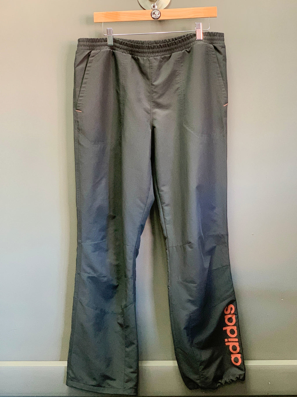 Adidas Ankle Spellout Trackpants - Medium