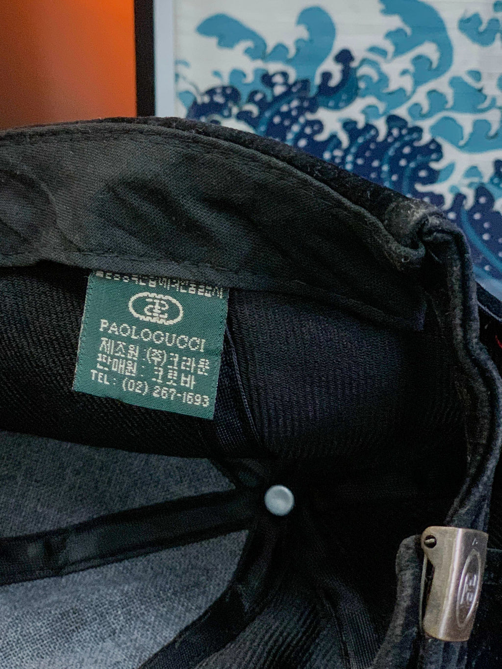 Paolo Gucci Suede Cap