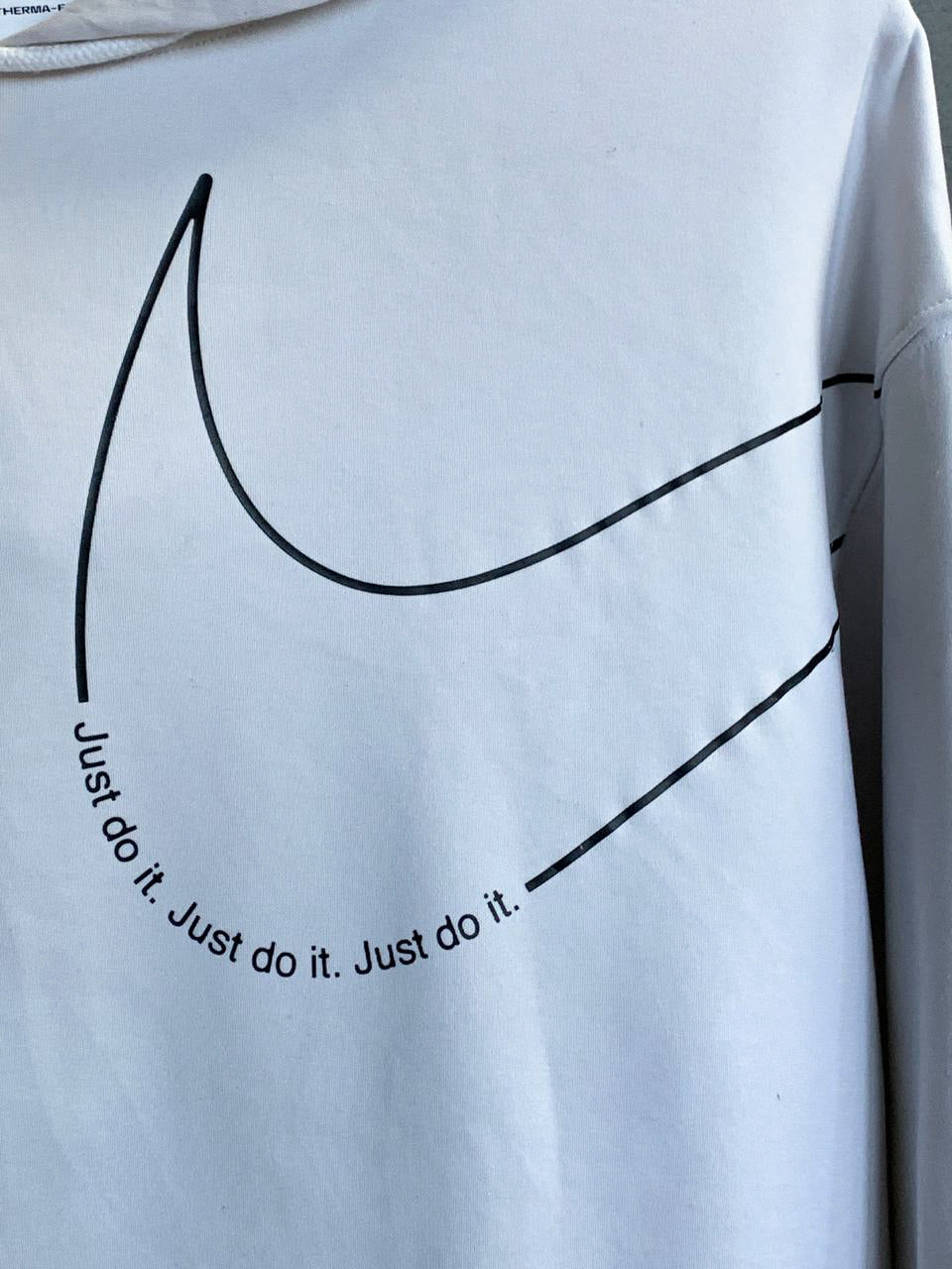 Nike Just Do It Big Swoosh Hoodie - Medium