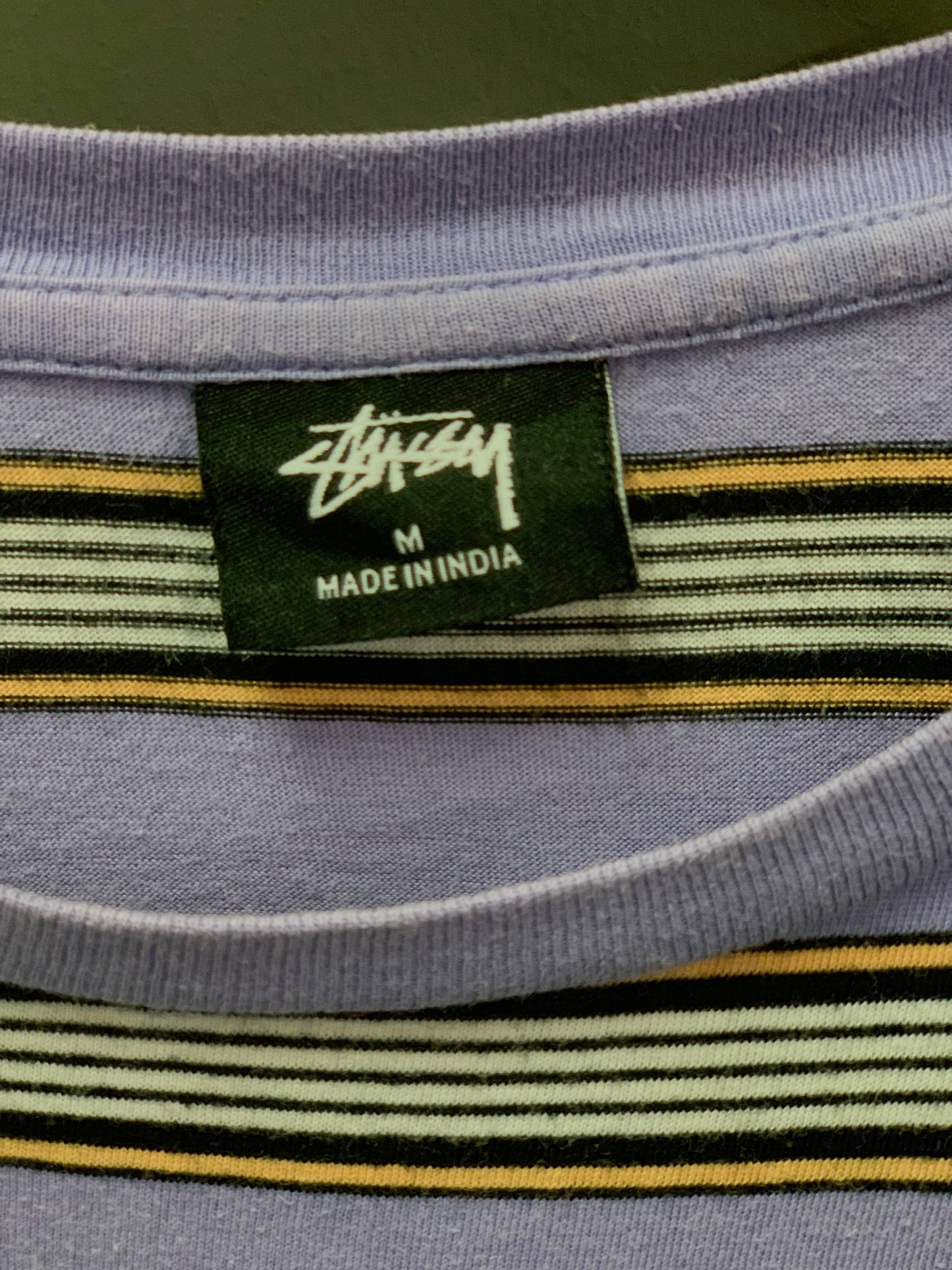 Stüssy Stripe Tee - Medium