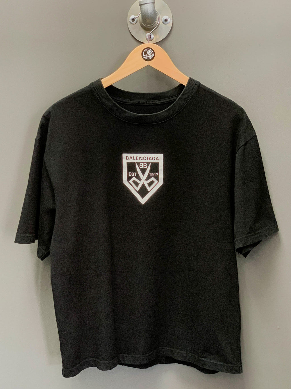 Balenciaga Chest Tag Tee - Small