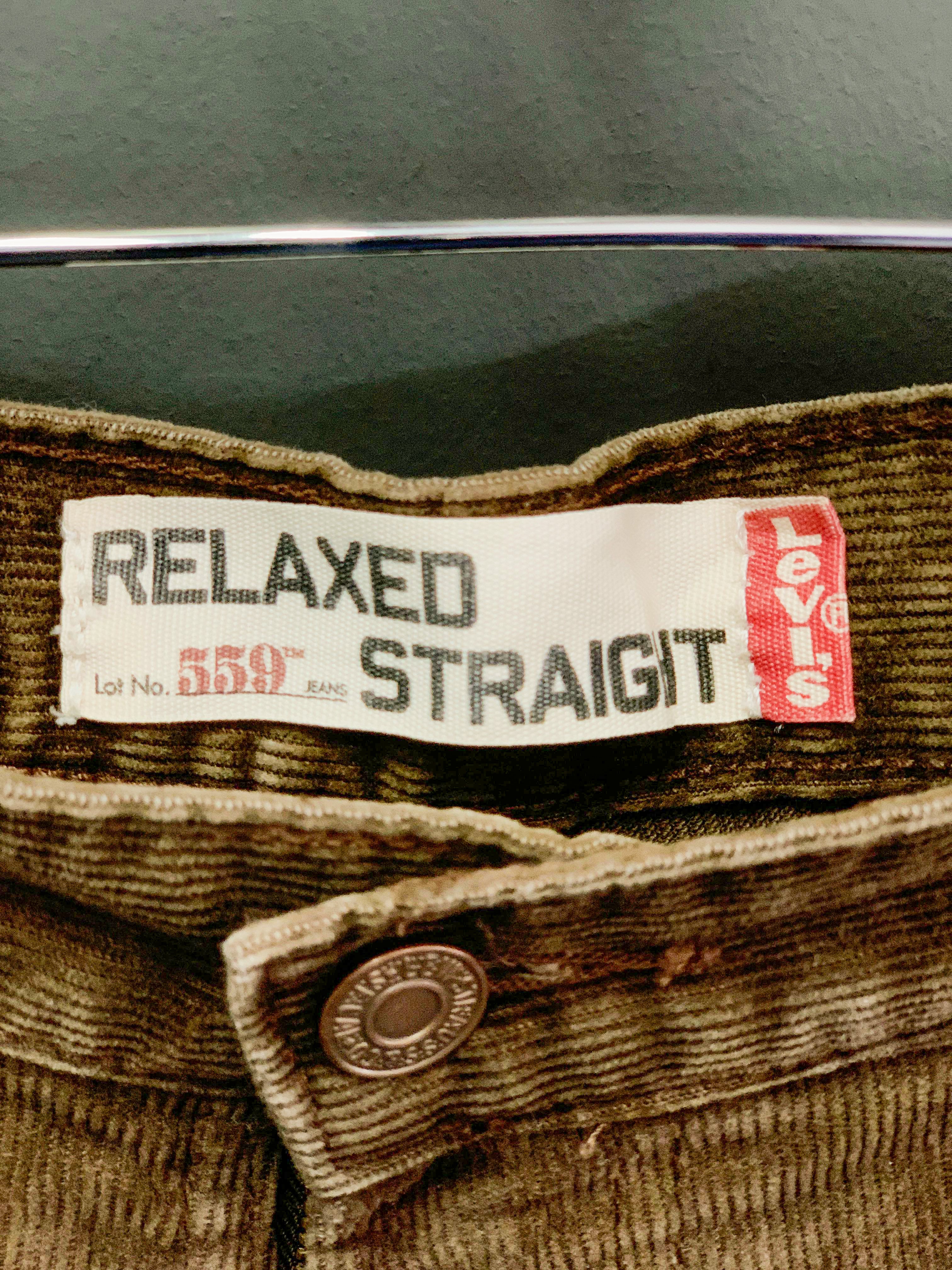 Levi 559 Corduroy Pants - 38 (Extra Large)