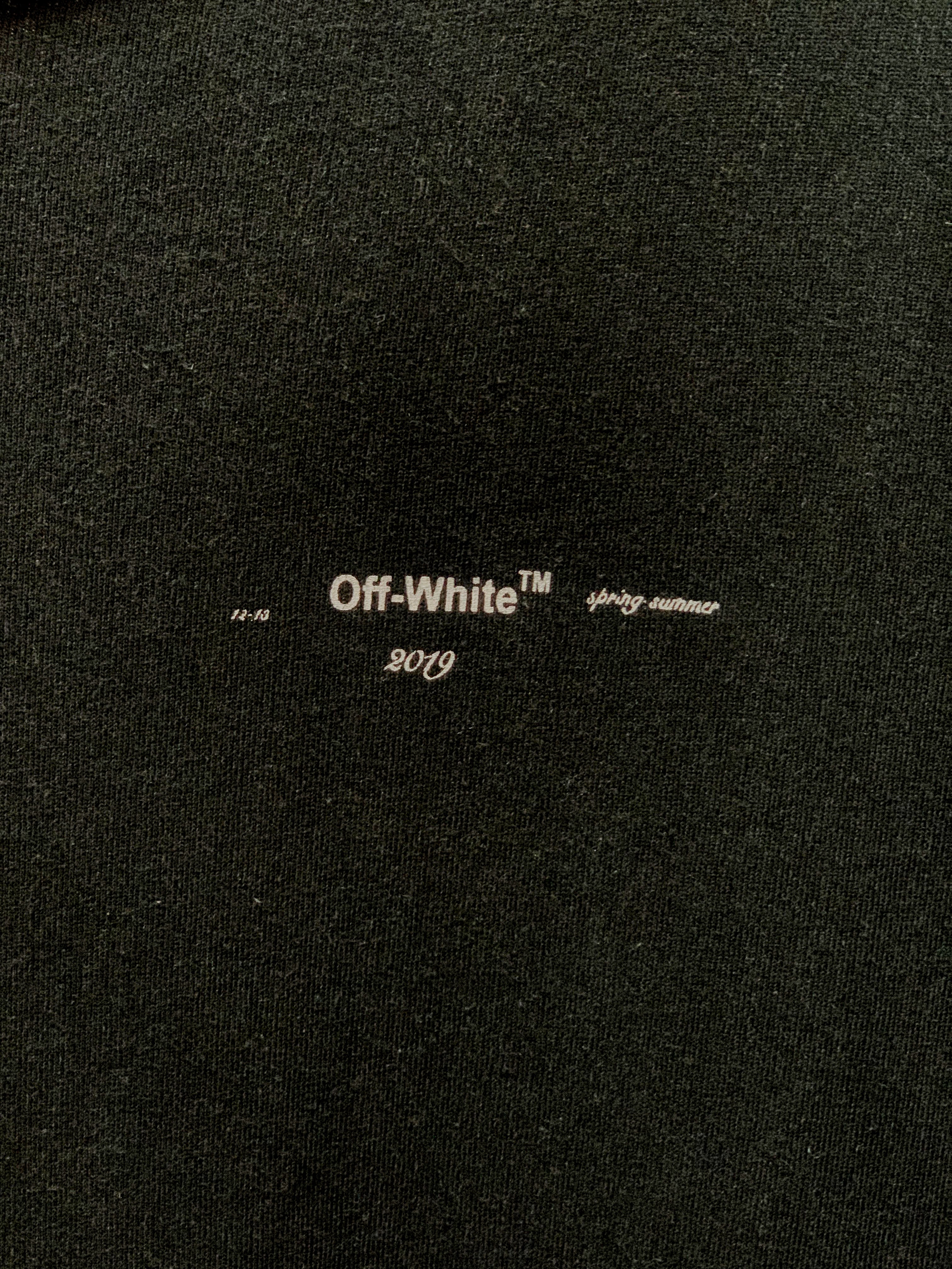 OFF-White 2019 Spring Summer Tee - Extra Large