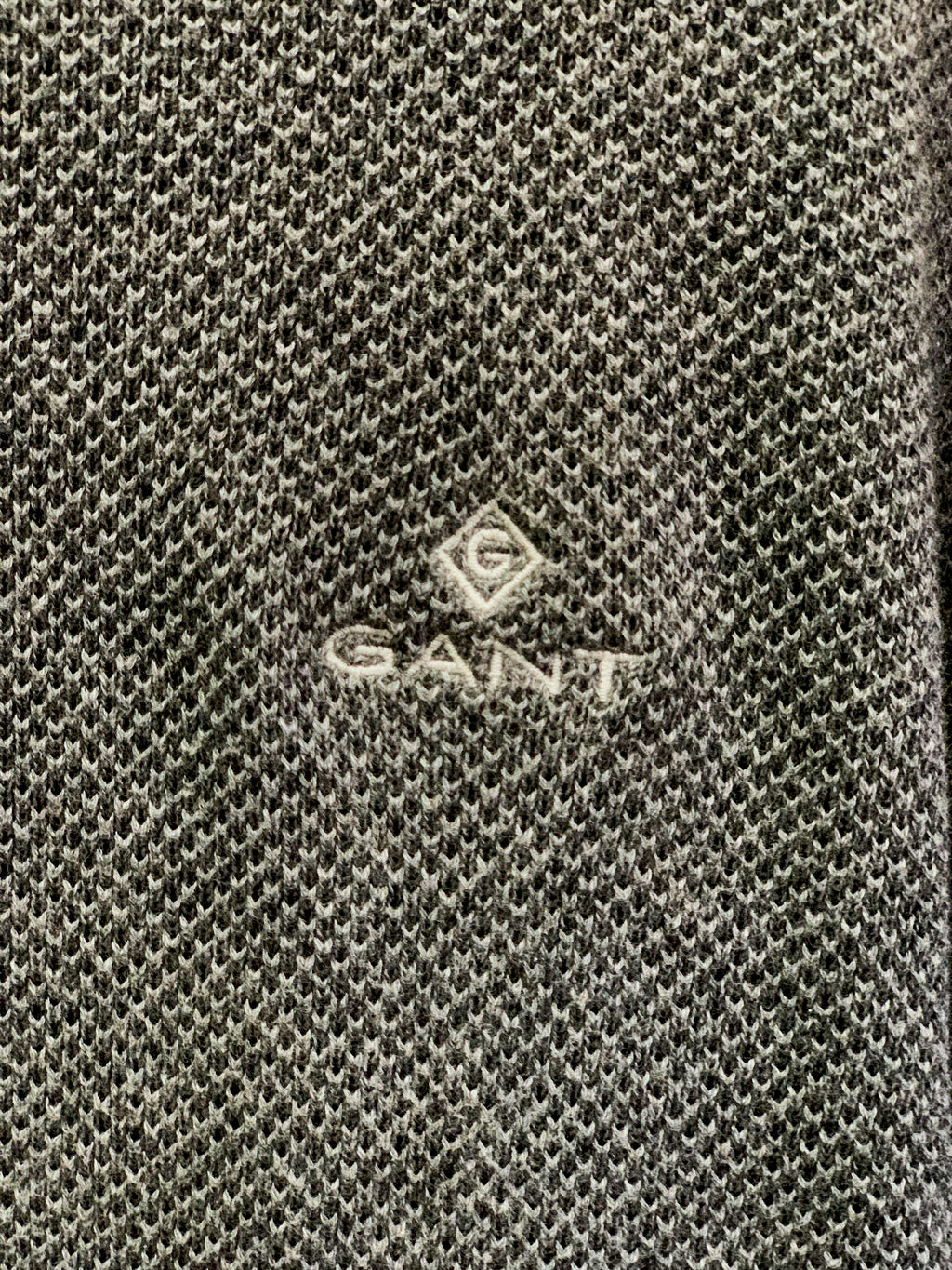 Gant 1/4 Zip Knit Jersey - Fits Large