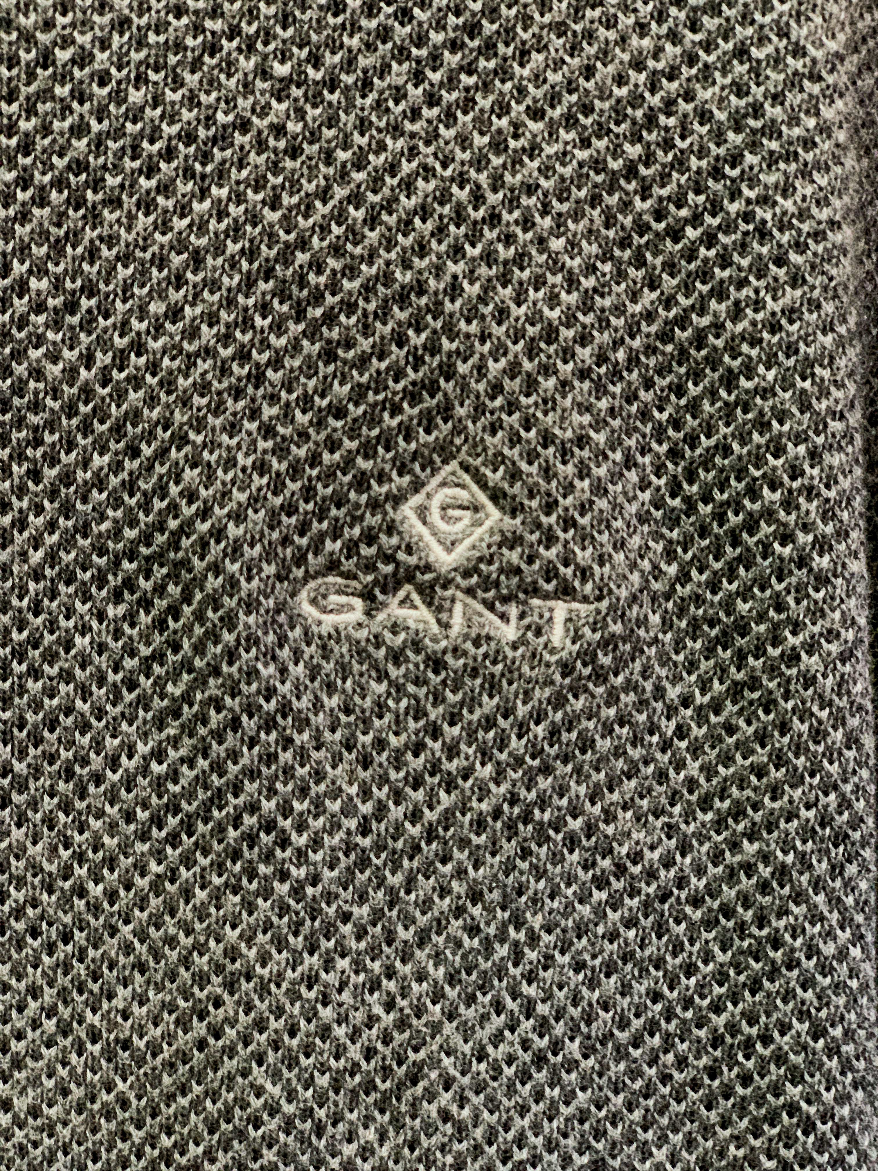 Gant 1/4 Zip Knit Jersey - Fits Large