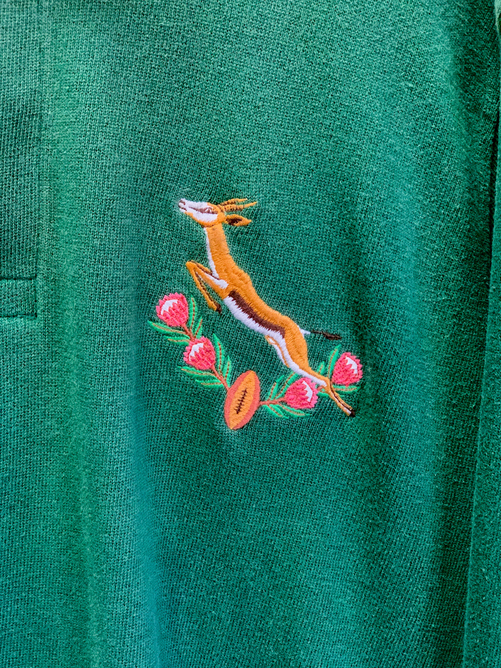 Springbok 1992/95 Cotton Traders Rugby Jersey - Extra Large