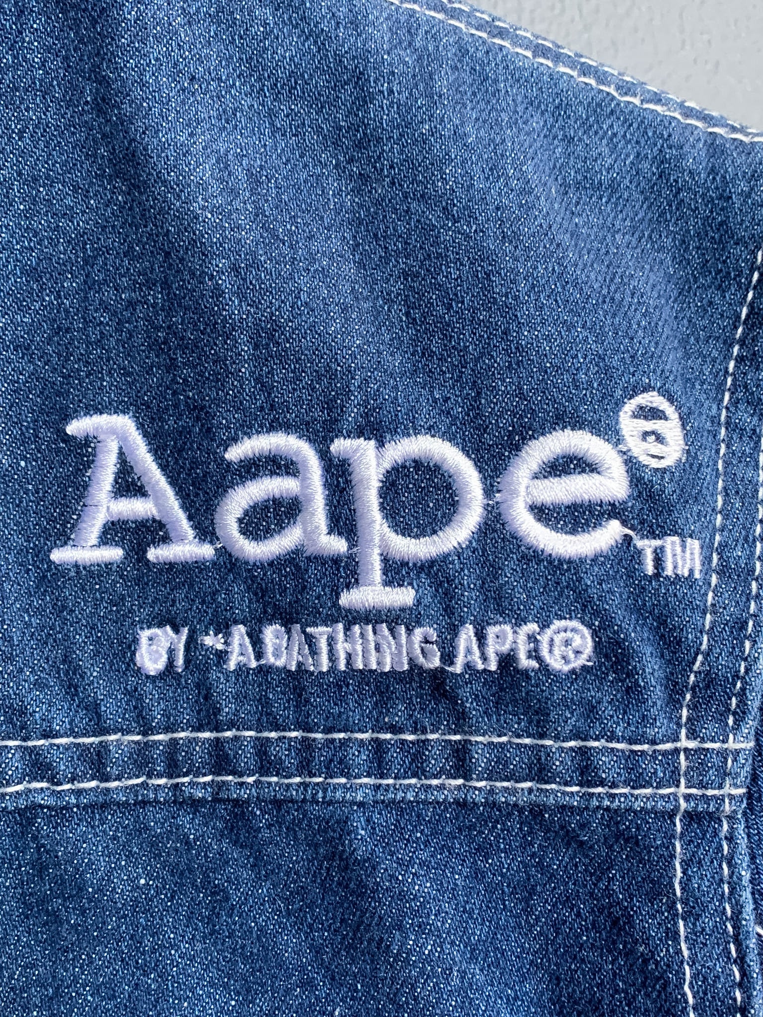 Bape Denim Jacket - Medium