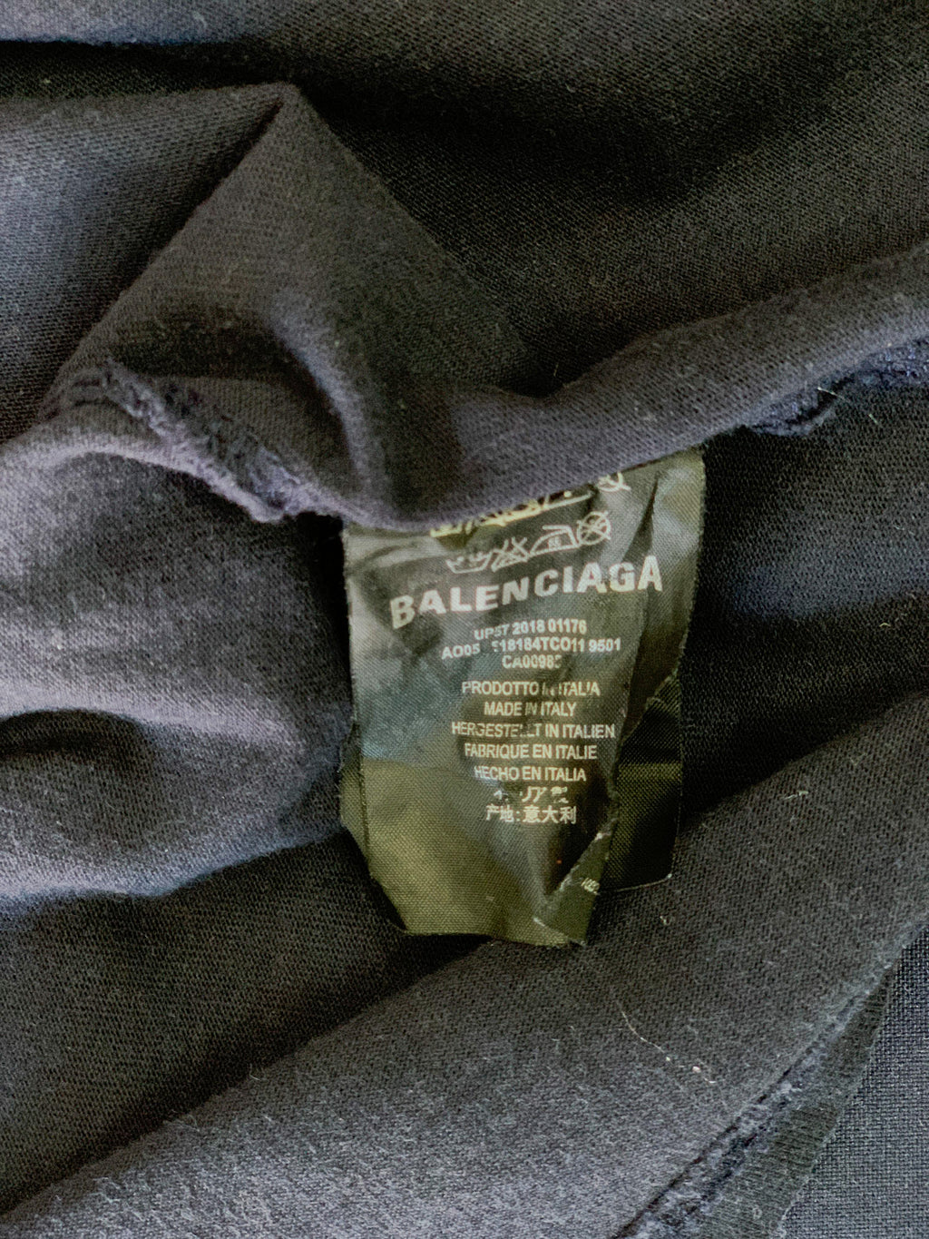 Balenciaga Crest Tee - Large