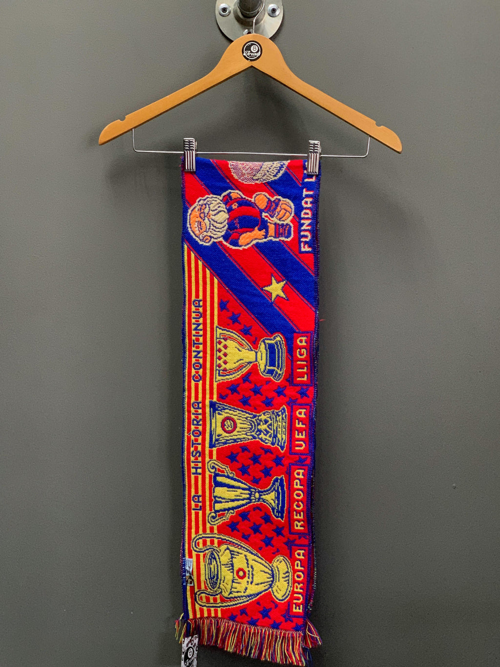 FC Barcelona Heritage Football Scarf