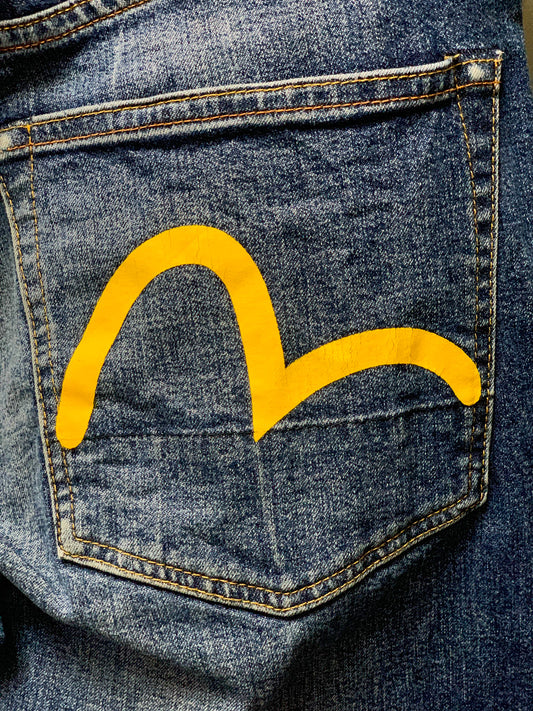 Evisu Japan Denim Jeans - 32 (Medium)