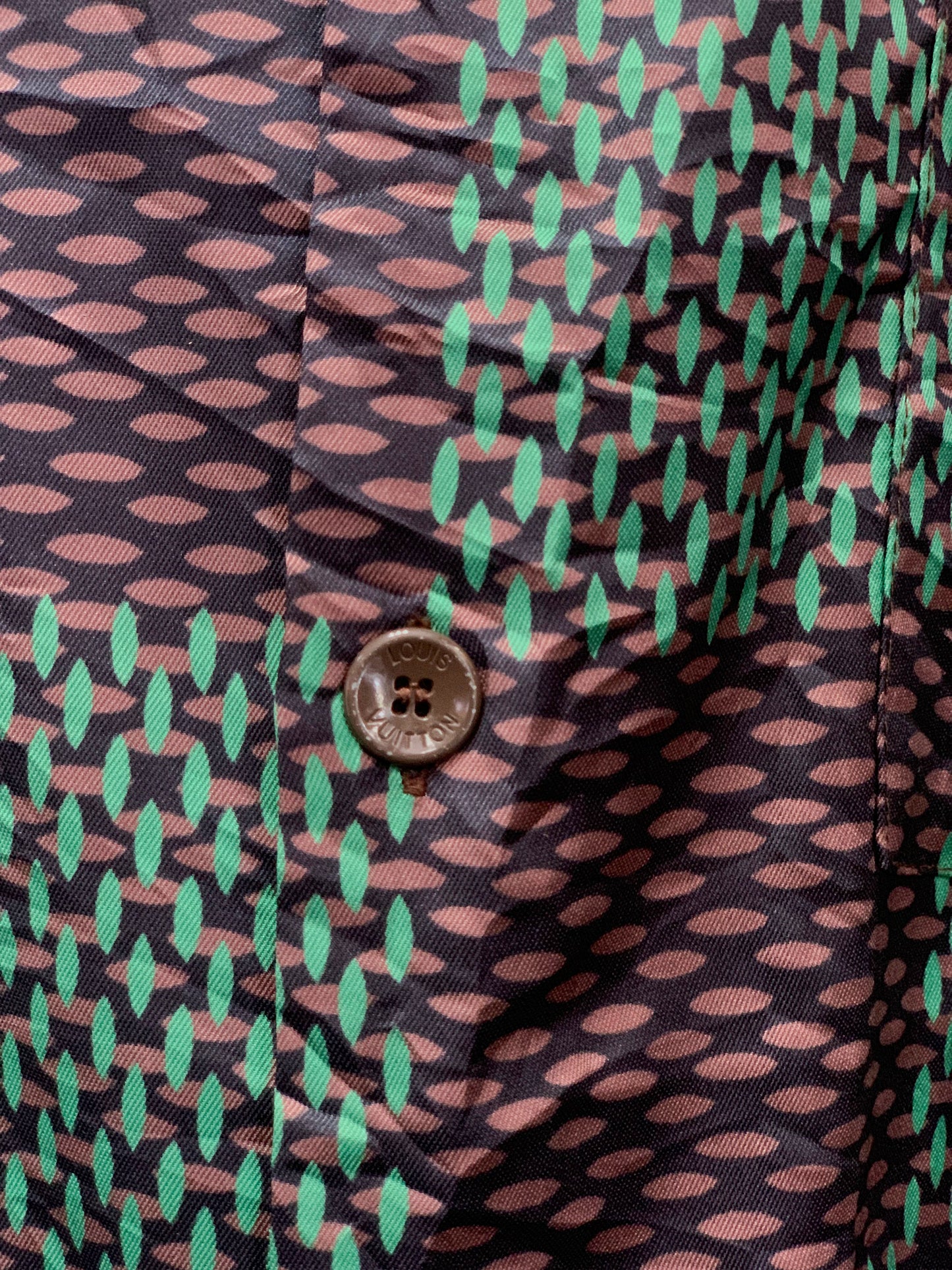 Louis Vuitton Damier Japan Special Edition Silk Shirt - Large