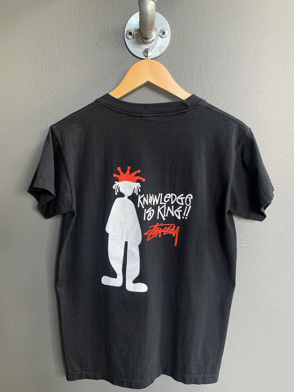 Stussy Knowledge Is King Tee - XS