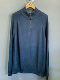 Calvin Klein Horizontal Knit 1/4 Zip - Extra Large