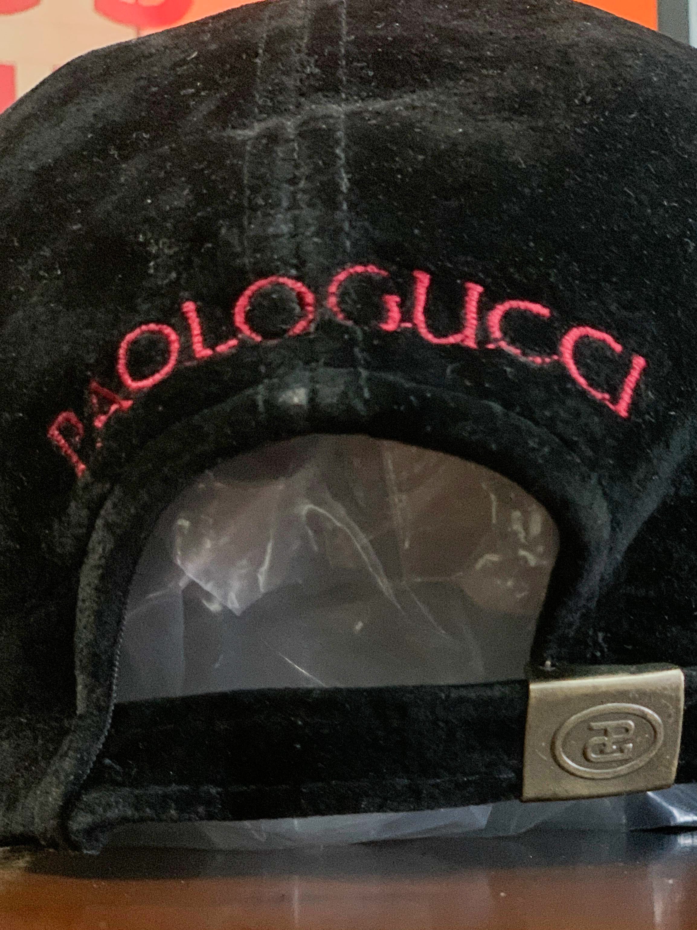 Paolo Gucci Suede Cap