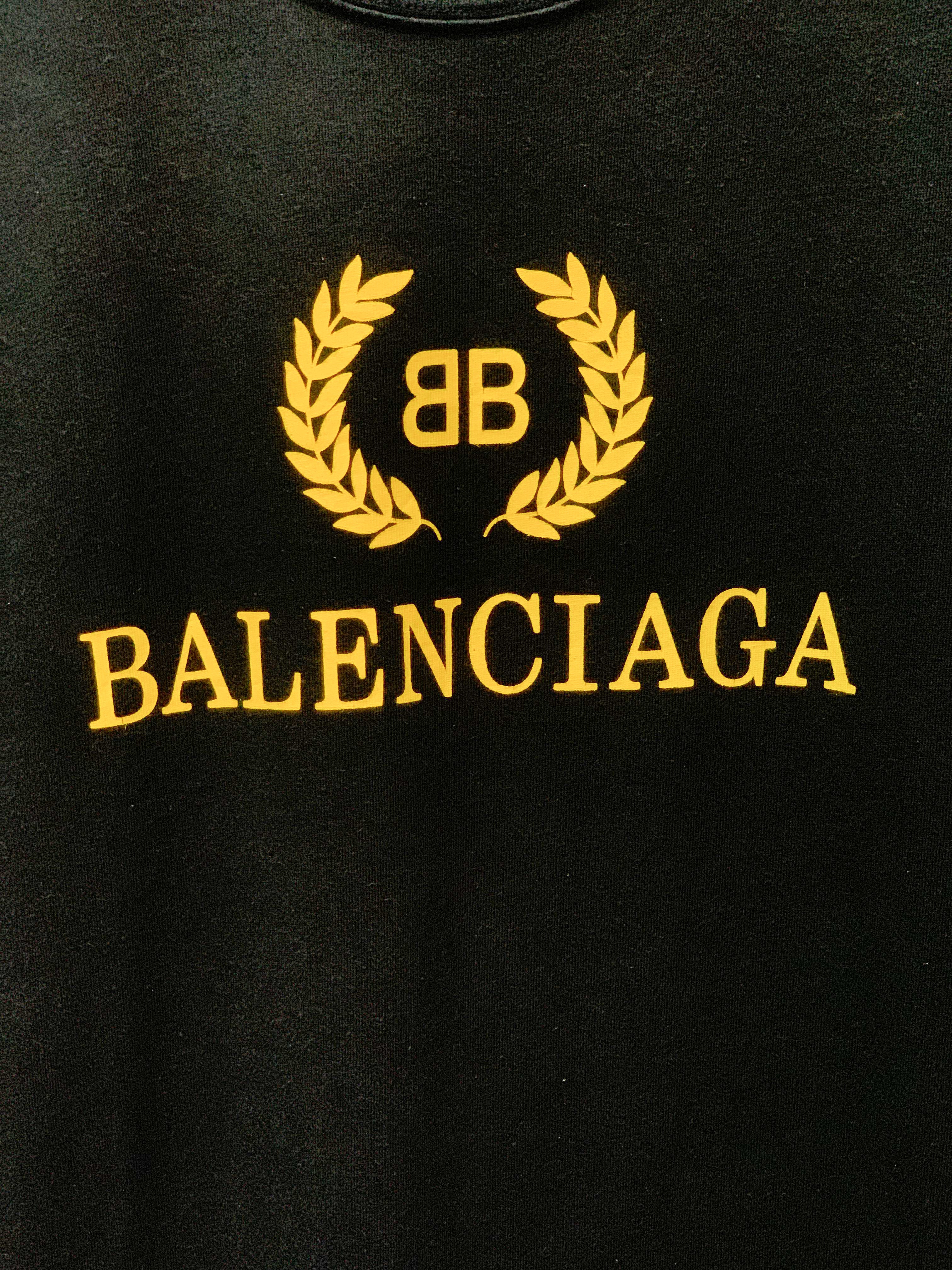 Balenciaga Crest Tee - Large