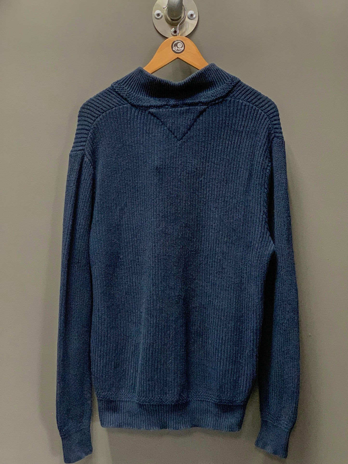 Tommy Hilfiger 1/4 Zip Knit Jersey - Small