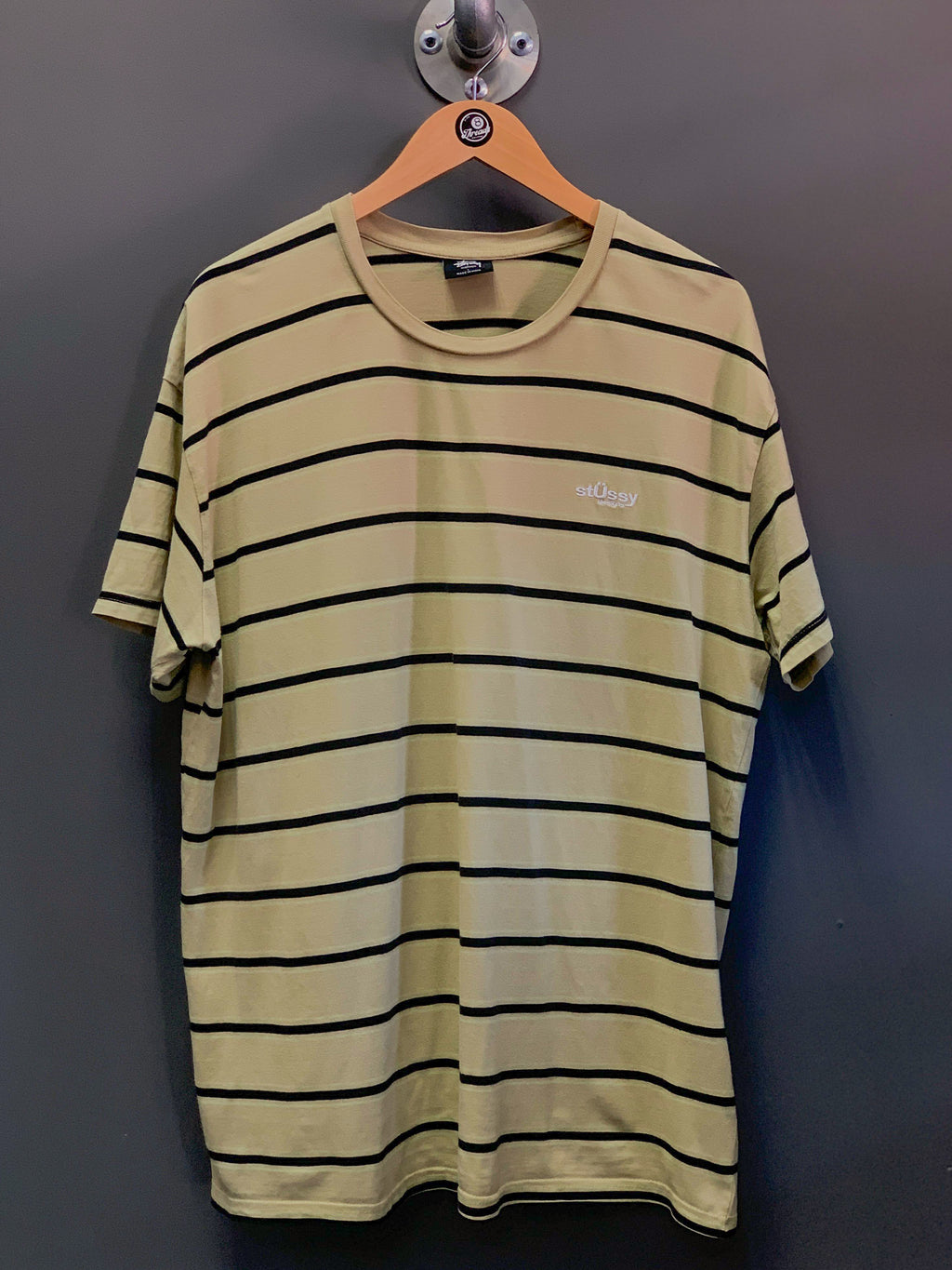 Stussy Designs Stripe Tee - Large
