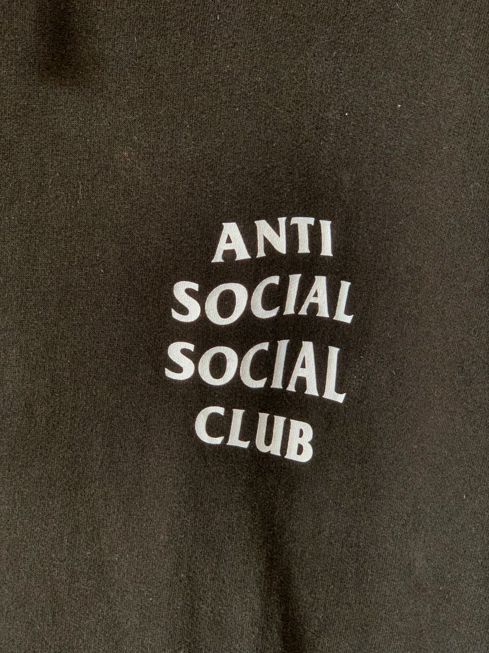 Anti-Social Social Club Logo Pullover Hoodie - Large