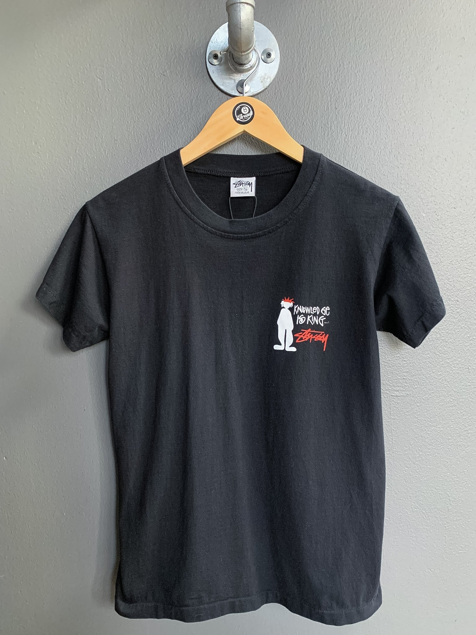 Stussy Knowledge Is King Tee - XS