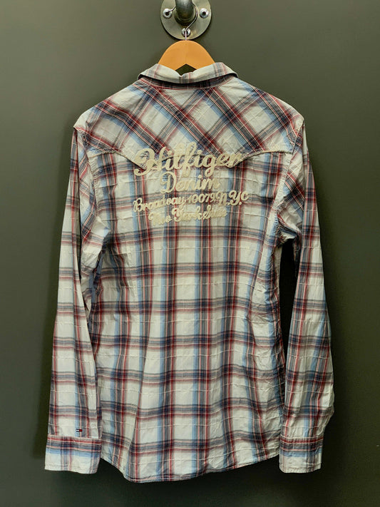 Tommy Hilfiger Plaid Check Shirt - Large