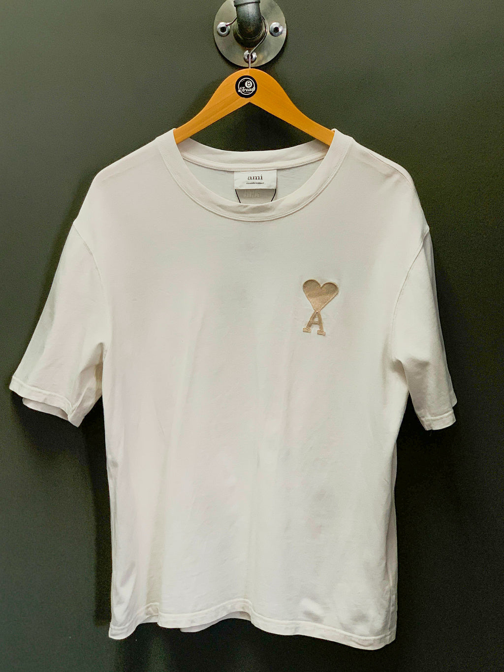 Ami Big Chest Logo Tee - Extra Large