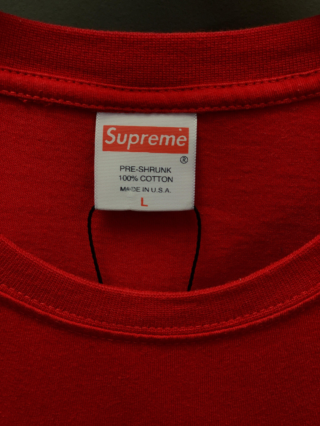 Supreme Embriodered Box Logo Tee - Extra Small