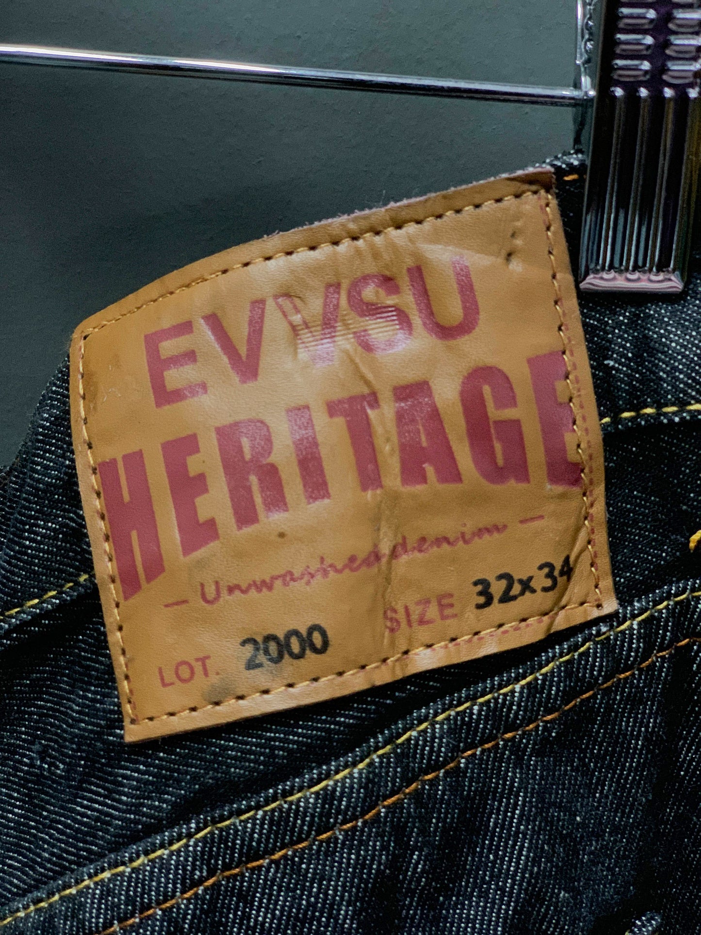 Evisu Osaka Japan Heritage Denim Jeans - Size 32 (Medium)
