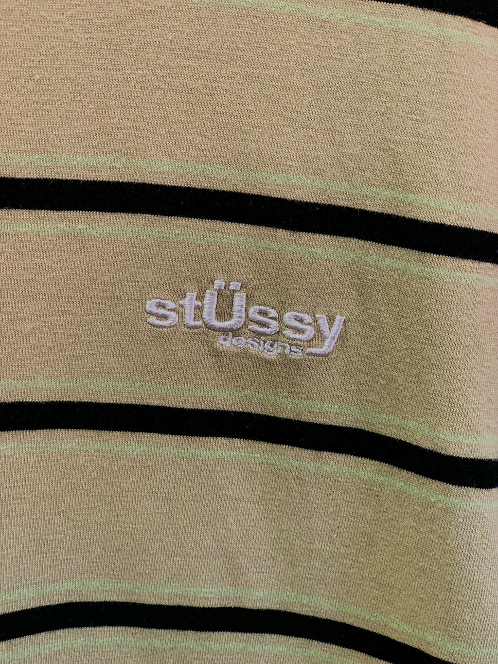 Stussy Designs Stripe Tee - Large