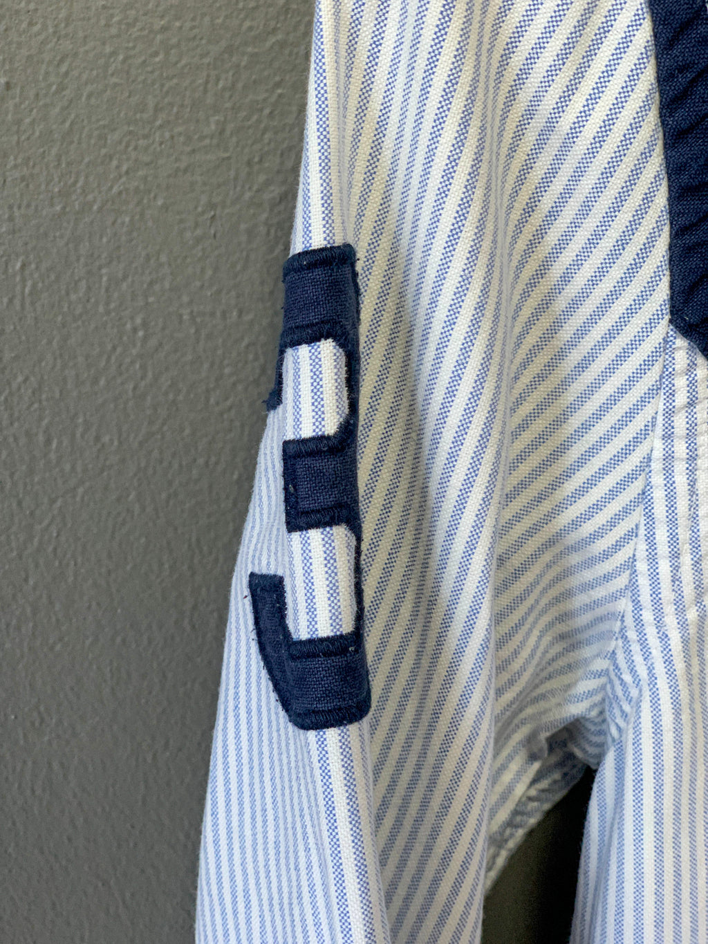 Polo Ralph Lauren Stripe Big Pony Ladies Cotton Shirt - Large