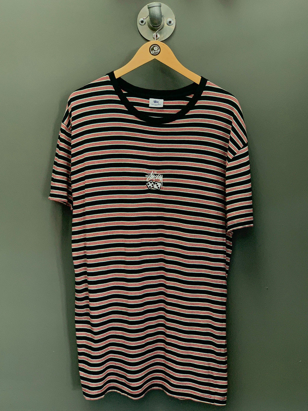 Stussy Stripe Dice Tee - Medium